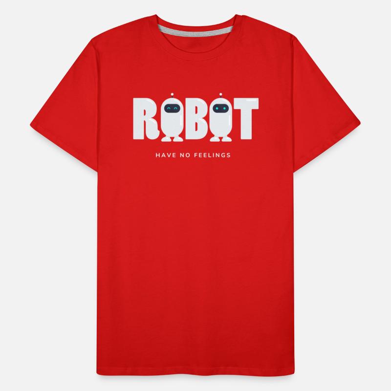 Purple Modern AI Robot T Shirt 1
