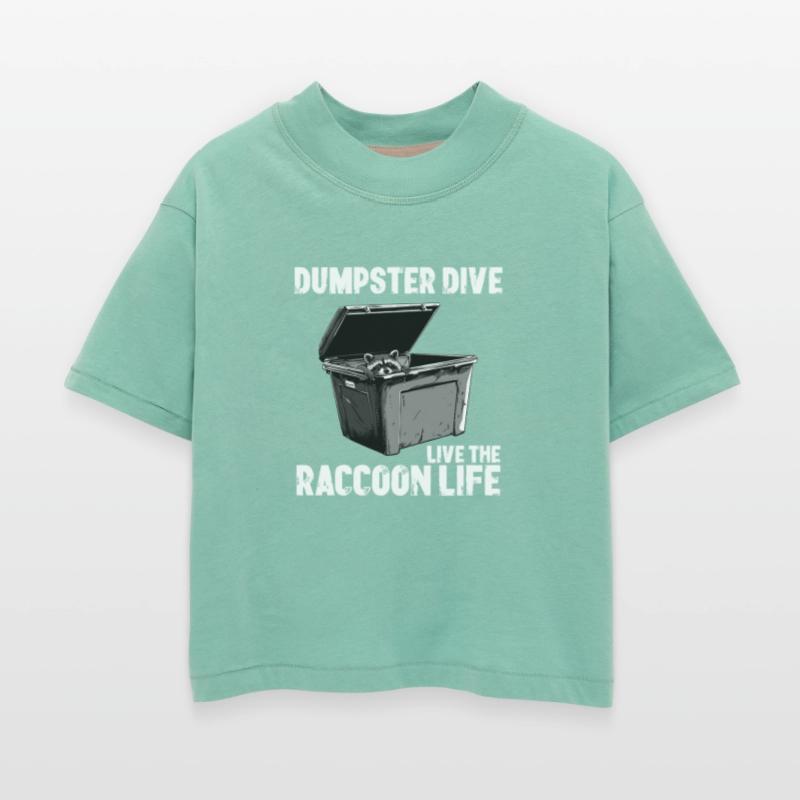Raccoon Dumpster Diving Food Rescue