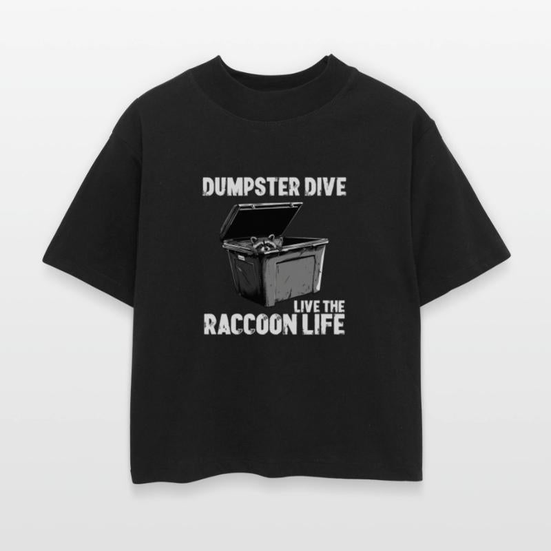 Raccoon Dumpster Diving Food Rescue