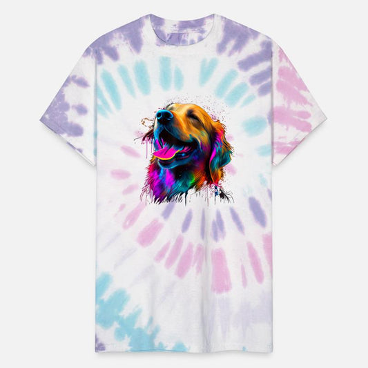 Rainbow Golden Retriever Designer