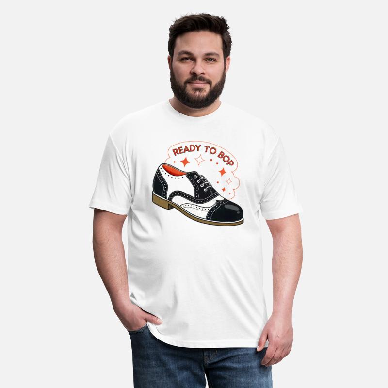 Ready To Bop Saddle Shoe Rock Roll Retro 50s