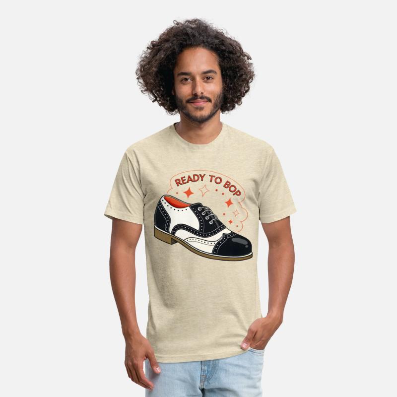 Ready To Bop Saddle Shoe Rock Roll Retro 50s