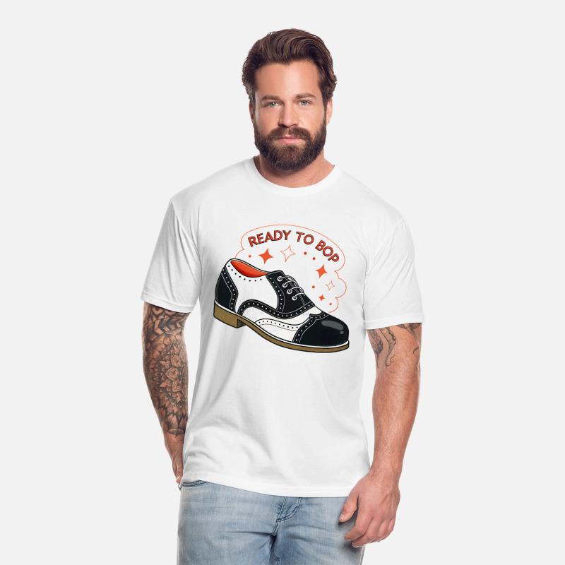 Ready To Bop Saddle Shoe Rock Roll Retro 50s