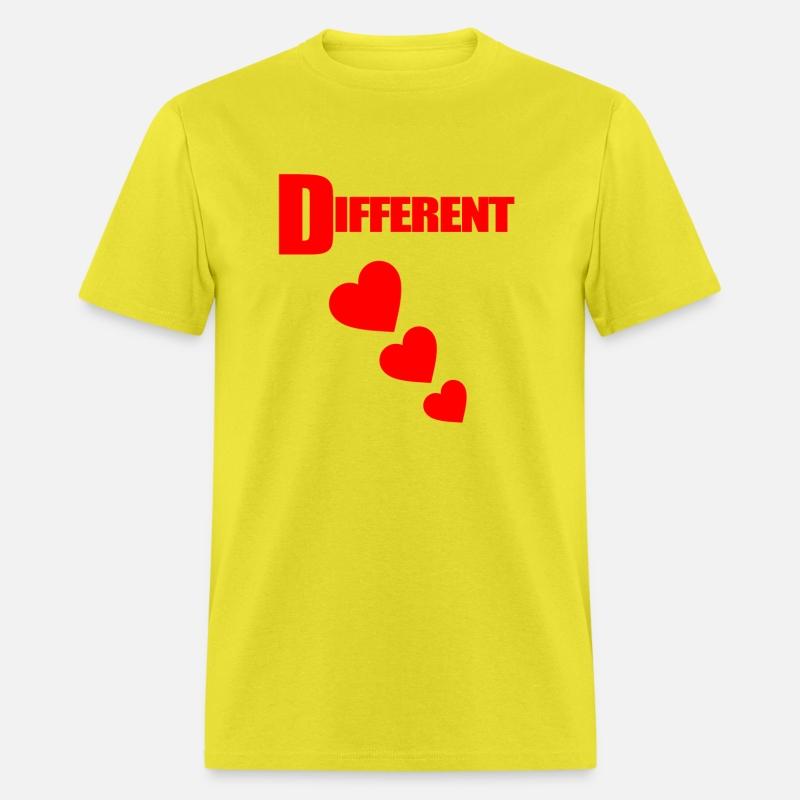 Red Different Hearts