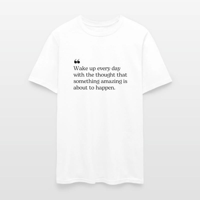 Red Minimalist Positive Quote