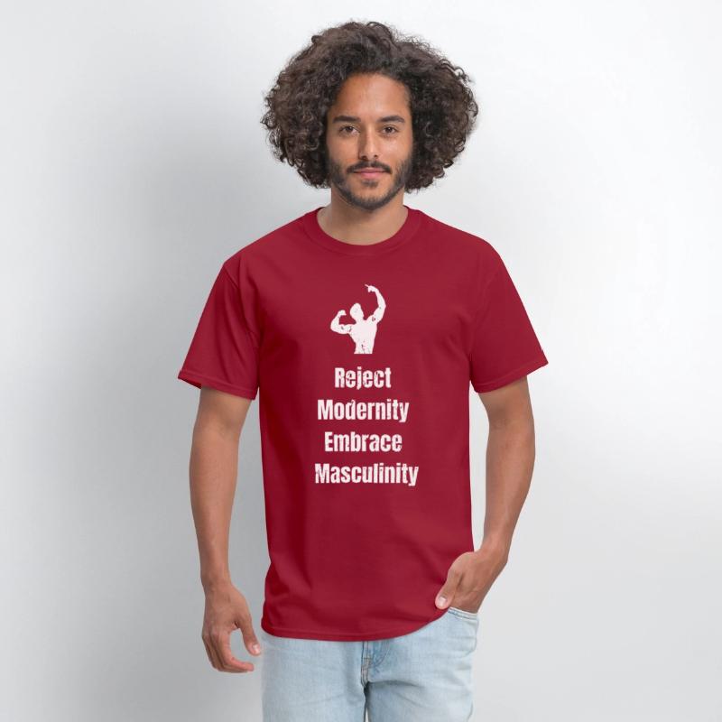 Reject Modernity Embrace Masculinity T shirt