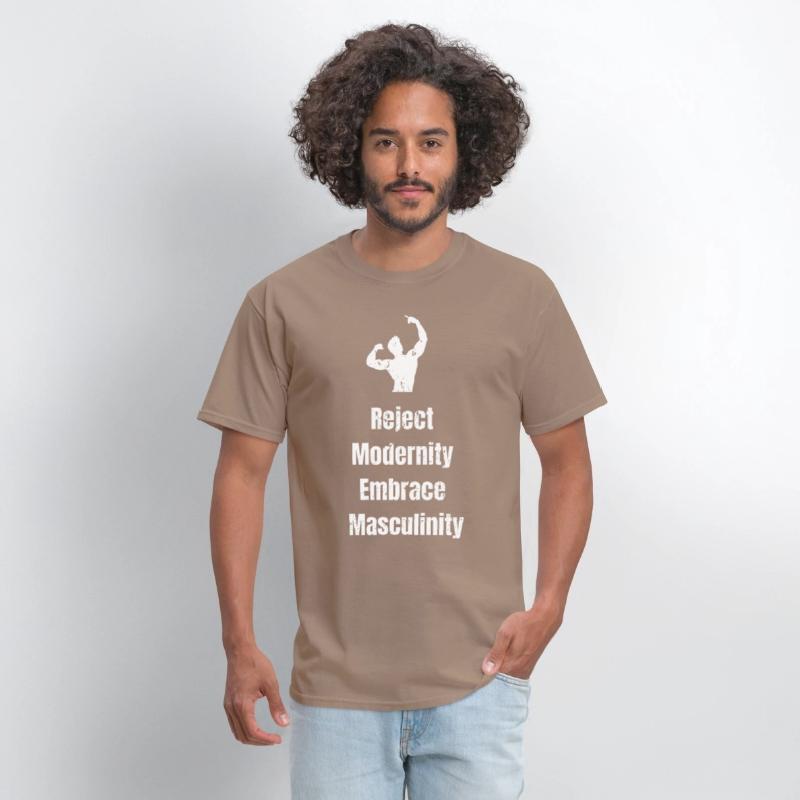 Reject Modernity Embrace Masculinity T shirt