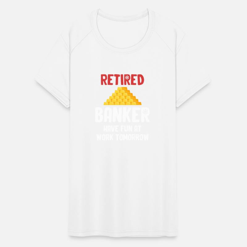 Retired Banker Have Fun At Work Tomorrow Teller