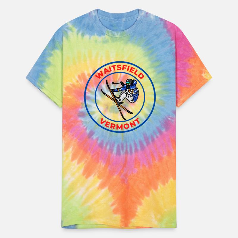 Retro Cool Skiing in Waitsfield Vermont Souvenir