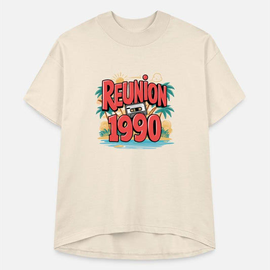 Retro Reunion 1990 Cassette Tape Sunset Beach