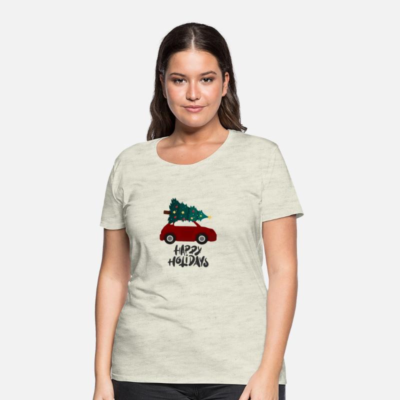 Retro style Happy Holidays