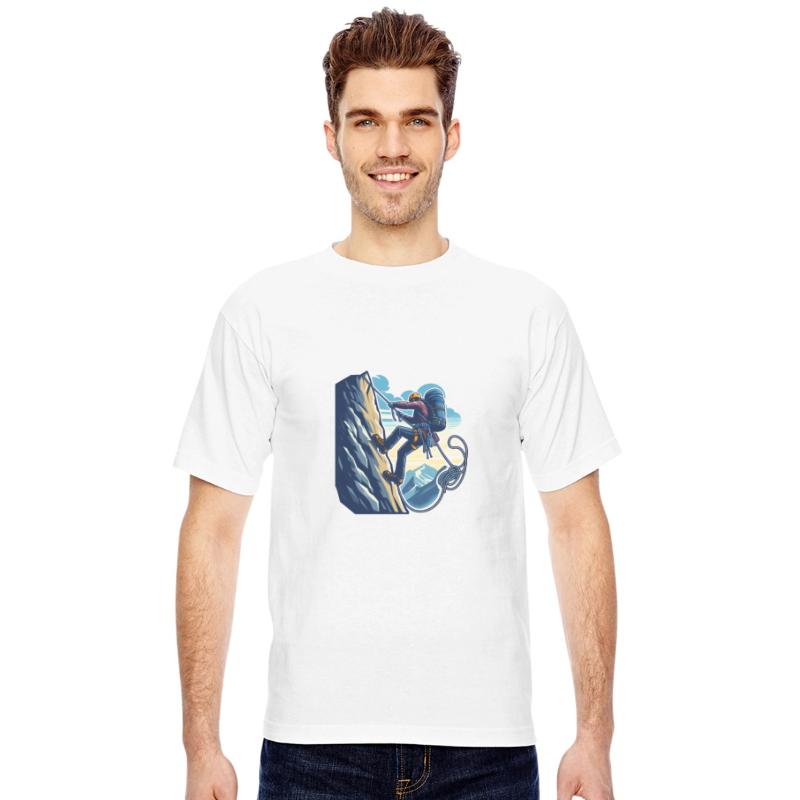 Rockclimbing enthusiasts motivational quote tshirt