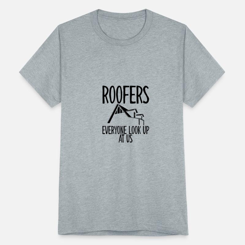 Roofers Everyone Look Up At Us