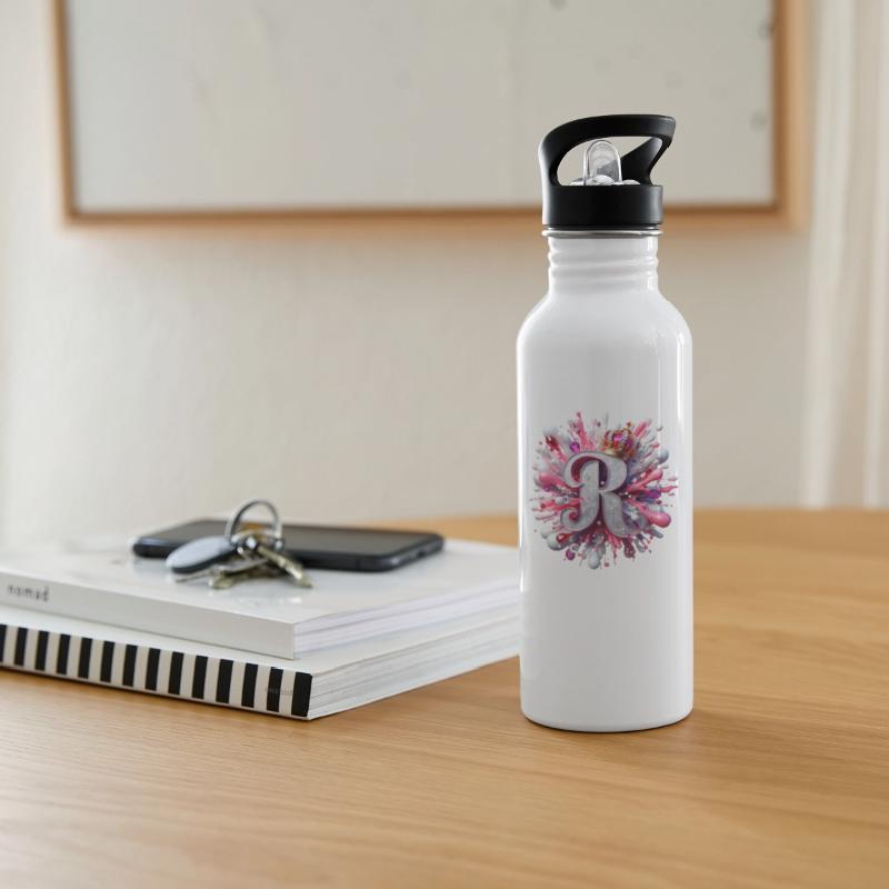 Royal Glitter Monogram with Crown