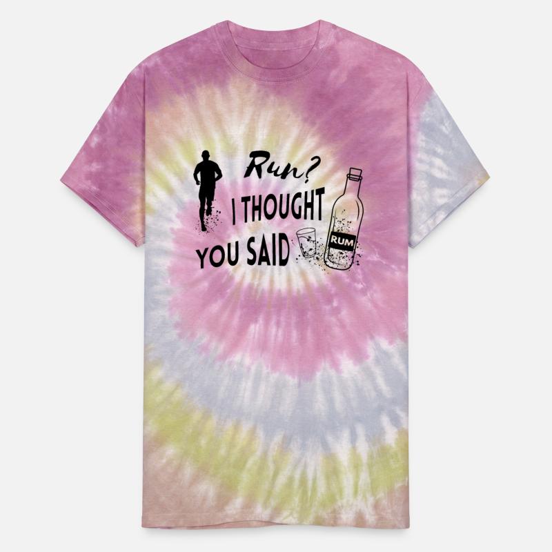 Run I thought you said Rum Funny Quote Runner