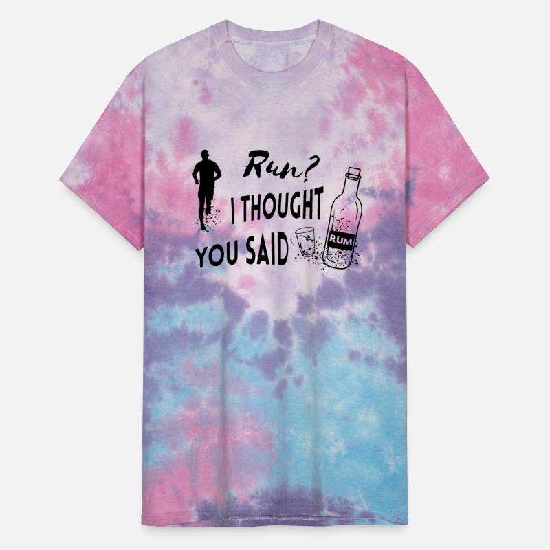 Run I thought you said Rum Funny Quote Runner