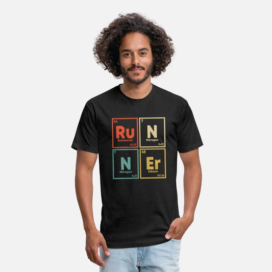 Runner Periodic Table Marathon Runners Science