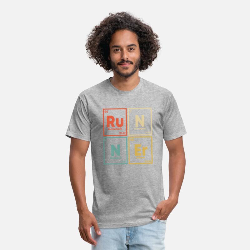 Runner Periodic Table Marathon Runners Science