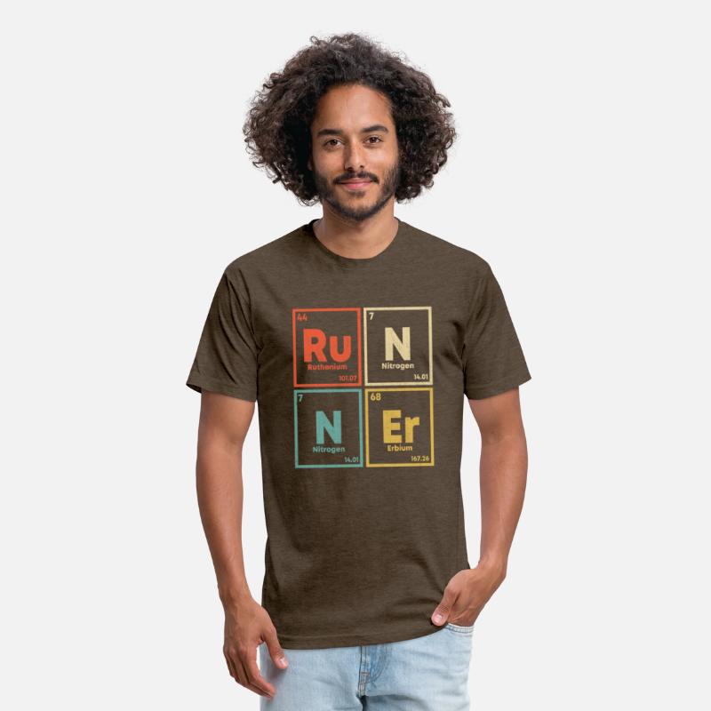 Runner Periodic Table Marathon Runners Science