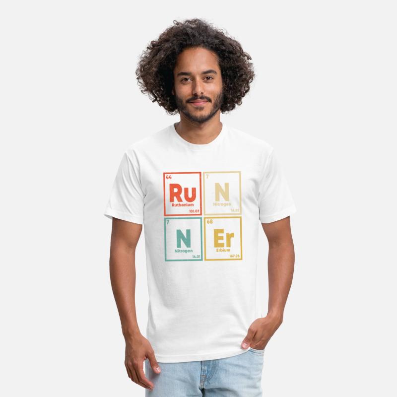 Runner Periodic Table Marathon Runners Science