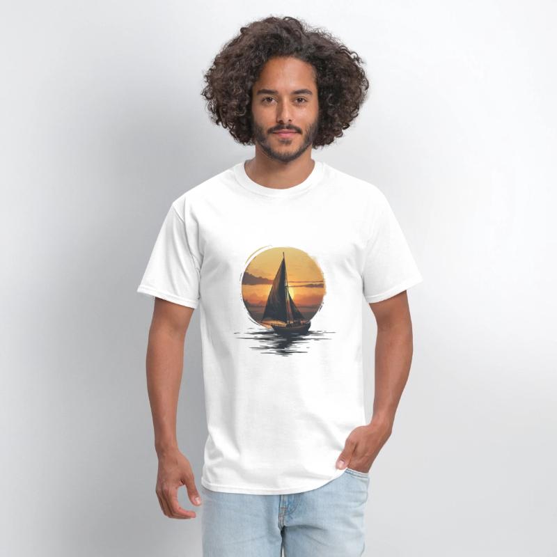 Sailing Into The Sunset Serenity