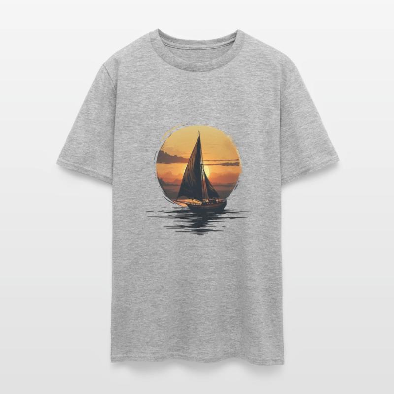 Sailing Into The Sunset Serenity