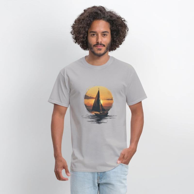 Sailing Into The Sunset Serenity