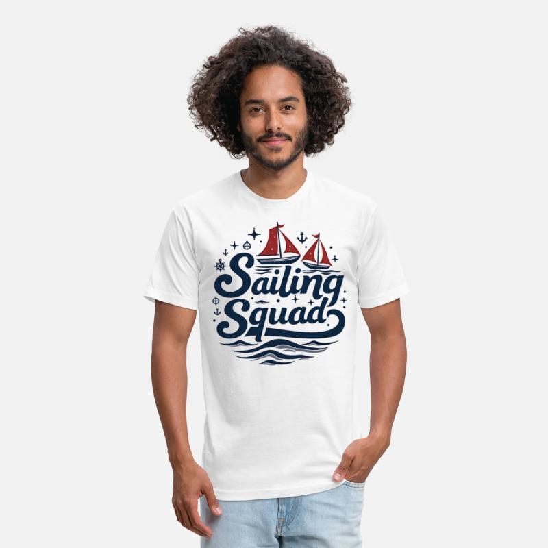 Sailing Squad - Maritime Design For Sailing Fans