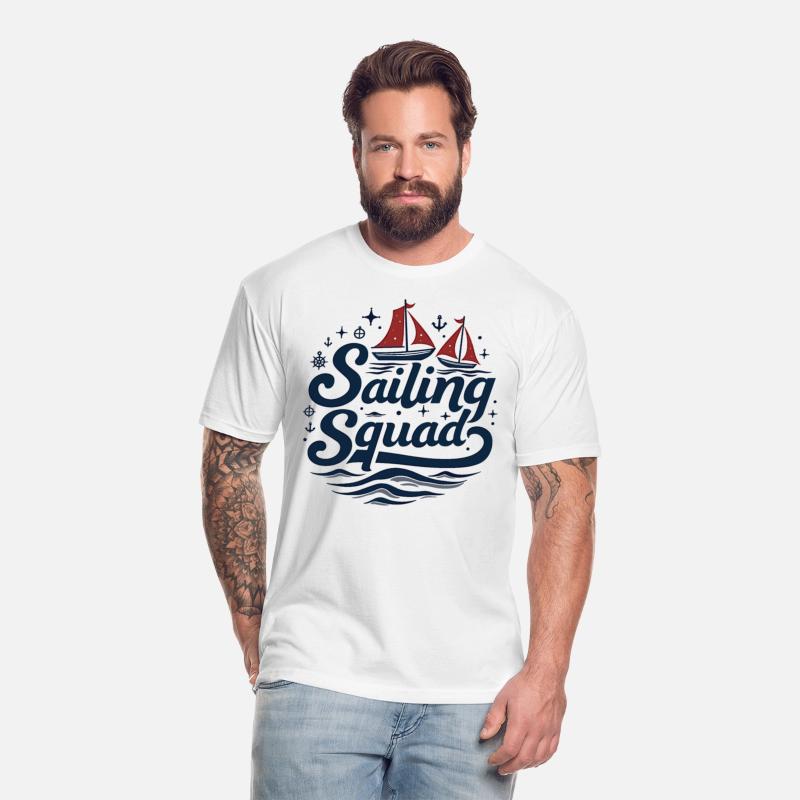 Sailing Squad - Maritime Design For Sailing Fans