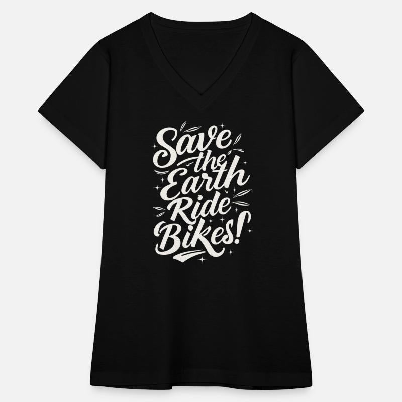 Save the Earth Ride Bikes Cycling Saying Quote