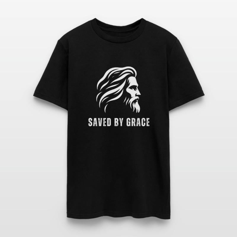 Saved By Grace Inspirational T-Shirt