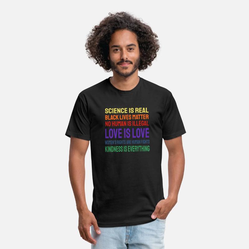 Science Is Real Black Lives Matter T-Shirts