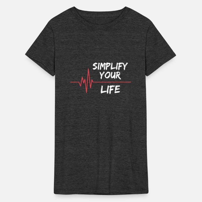 Simplify your life - funny philosopher quote