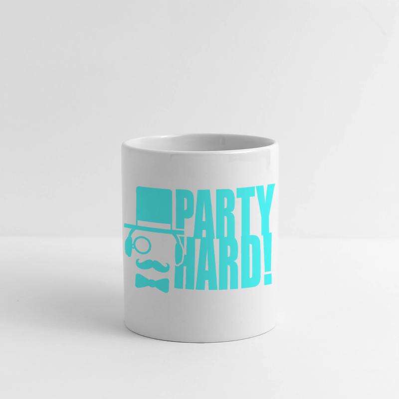Sir DJ Party Hard Gentleman Cylinder Hat Monocle