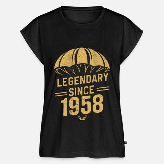 Skydiver Birthday Vintage 1958 Parachute Legendary