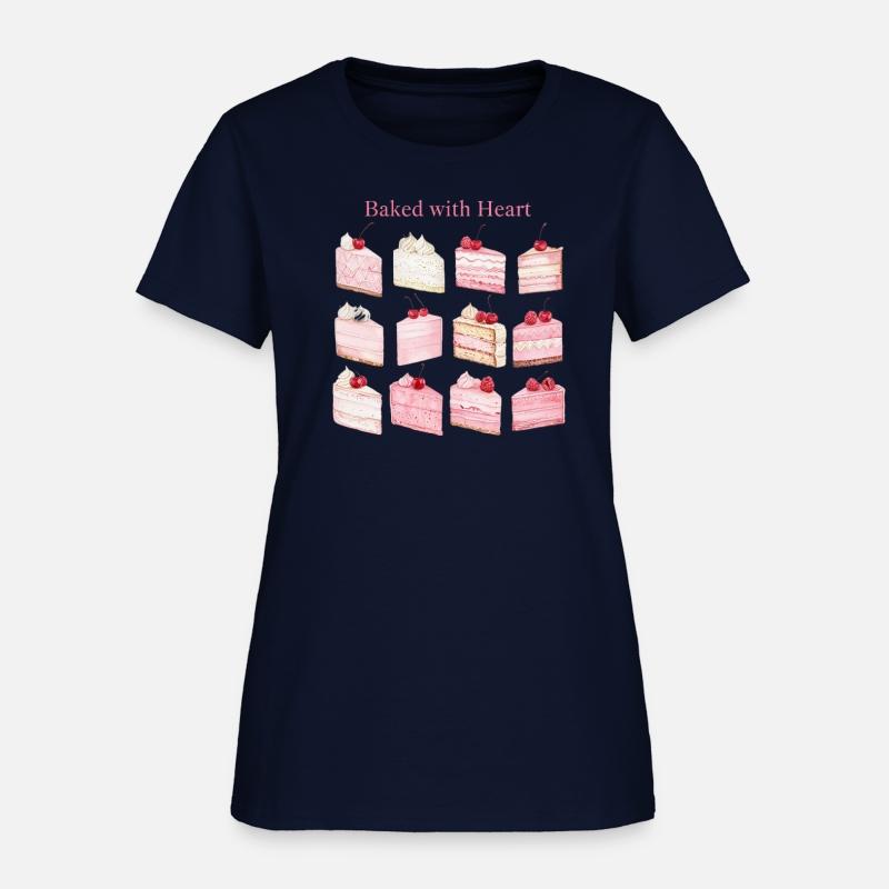 Slice of Love: Baked with Heart T-Shirt