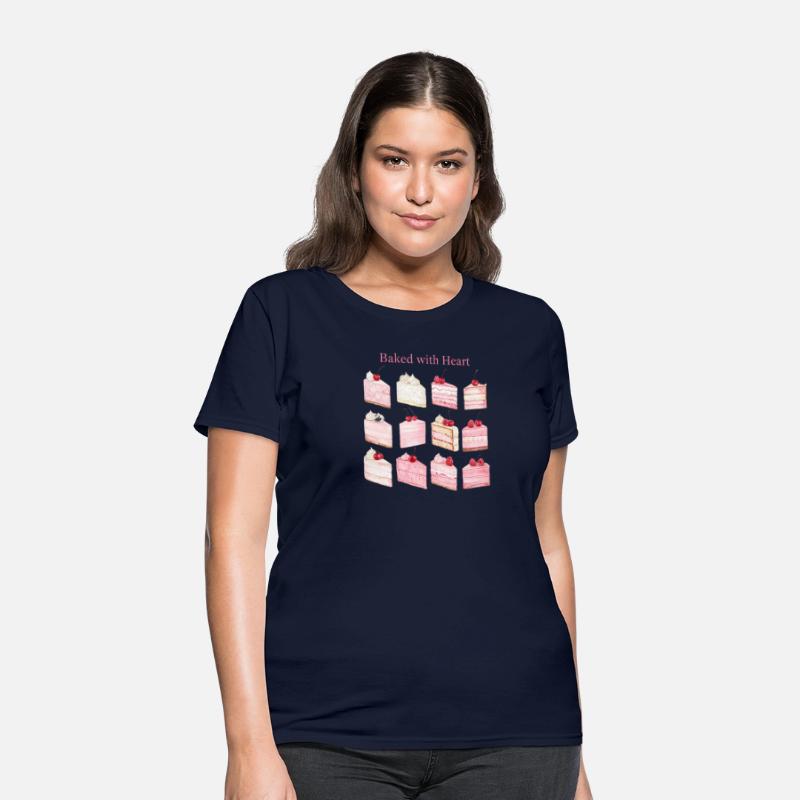 Slice of Love: Baked with Heart T-Shirt