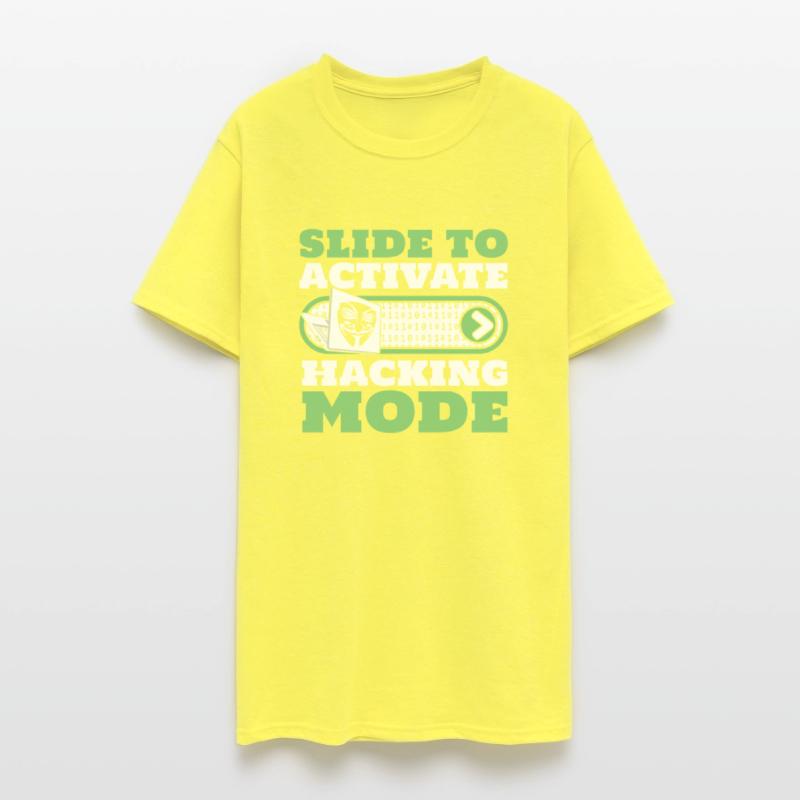 Slide To Activate Hacking Mode White Hat Black