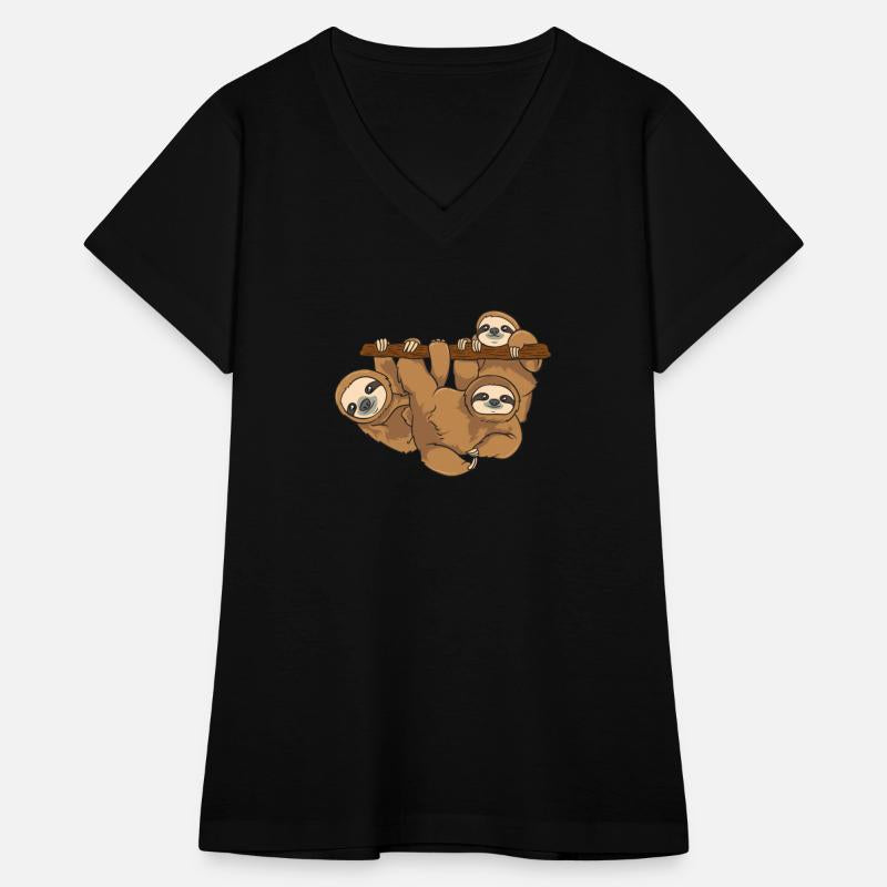 Sloth Sloth Hanging On A Branch Of Tree