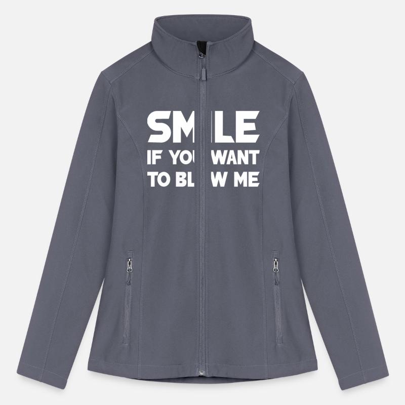 smile if you want to blow me t-shirts