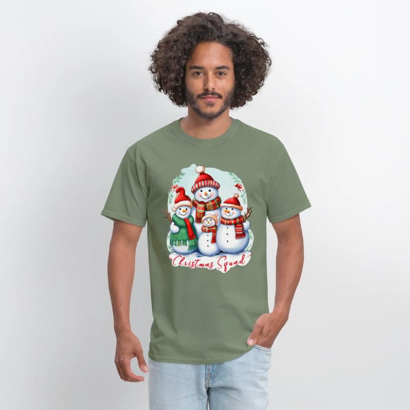 Snowman Family's Festive Bond