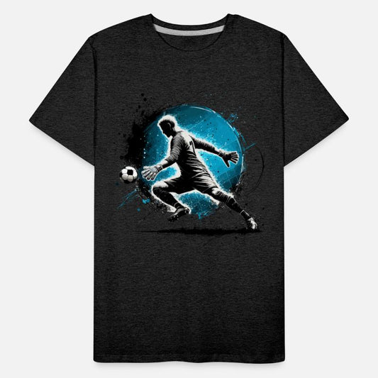 Soccer Goalkeeper Action Silhouette Design