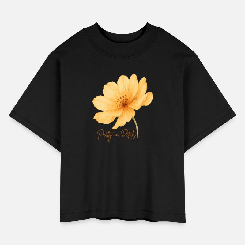 Soft Peach Floral with Handwritten Text