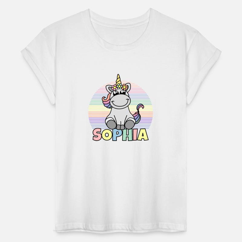Sophia Name Unicorn