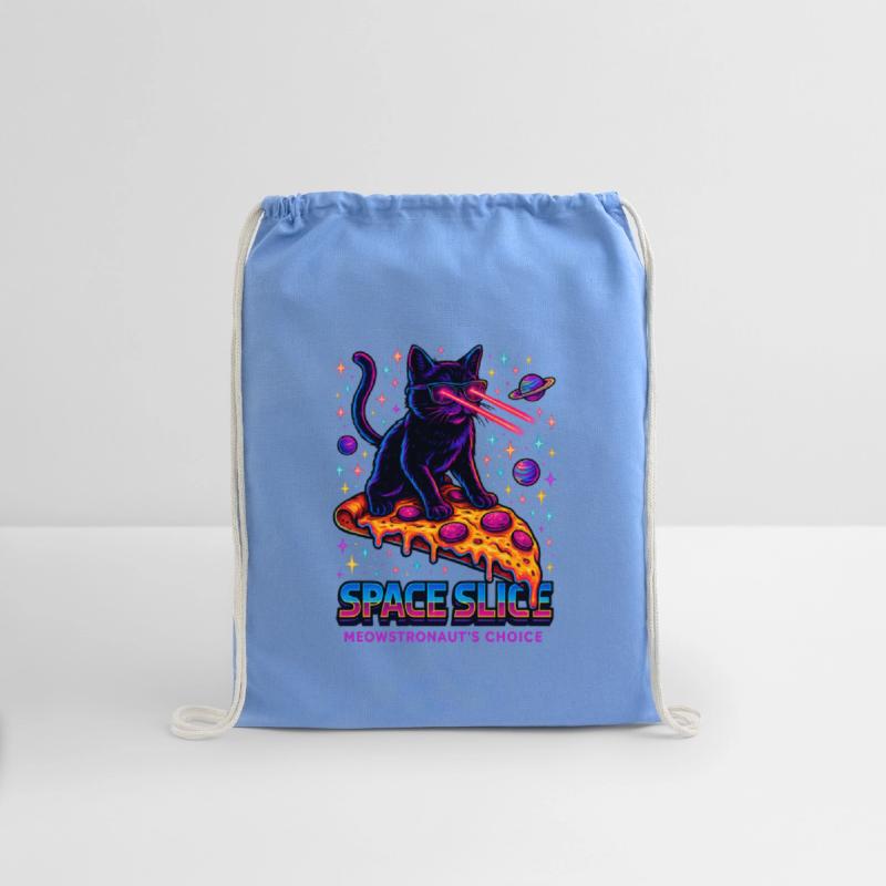 Space Slice – Neon Cat Pizza Universe