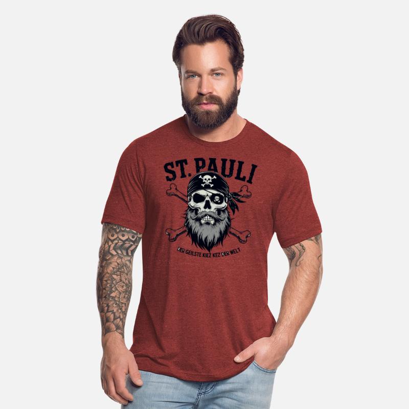 St Pauli Shirt Hamburg Sankt Pauli Pirate
