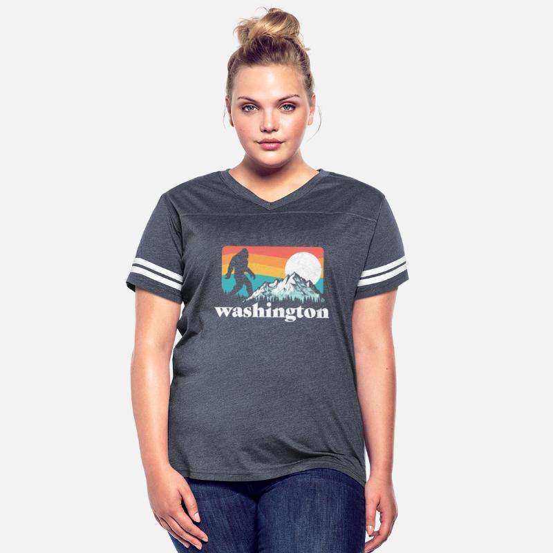 State Of Washington Pacific Northwest Bigfoot Moun