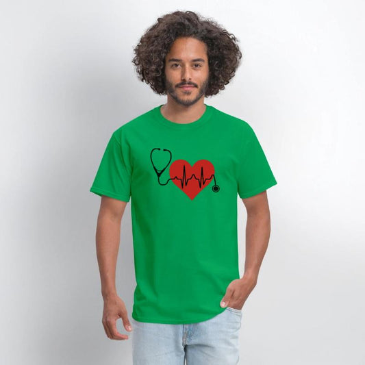 Stethoscope Heartbeat Heart T Shirt