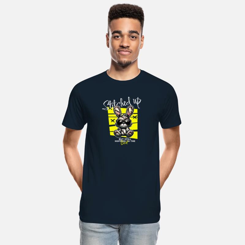 Stitched Up Cool Bunny with Sunglasses