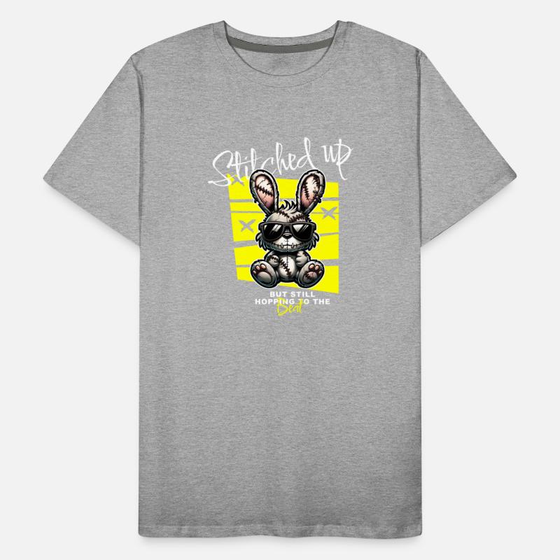 Stitched Up Cool Bunny with Sunglasses